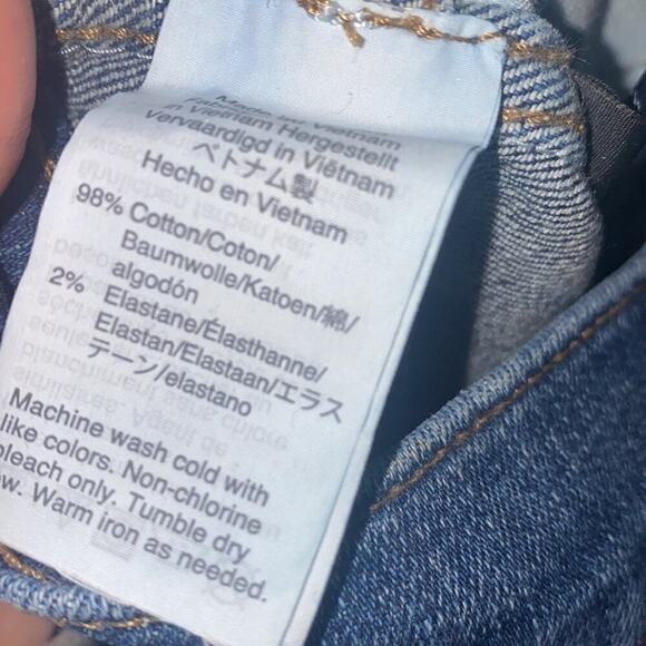 Madewell 10” high rise skinny - Picture 8 of 9